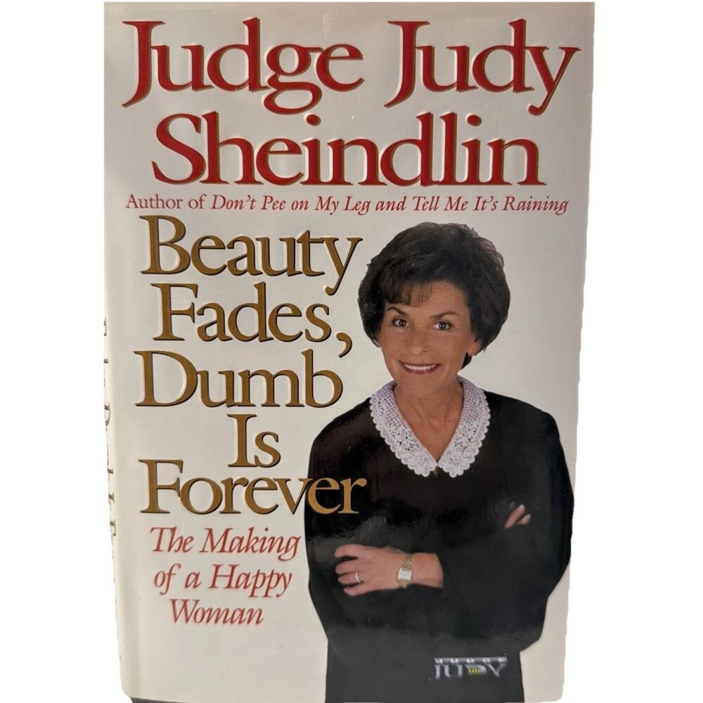 Judge Judy Sheindlin Autobio TV Happy Woman Beauty Denial Failure 10 Lesson HCDJ